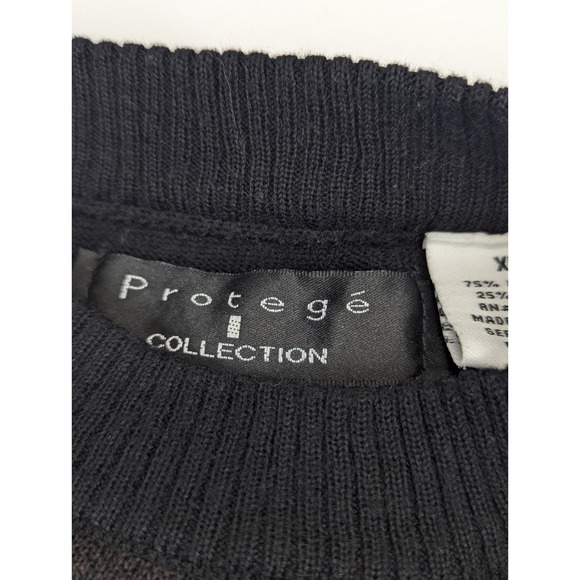 Vintage Biggie Knit Sweater Mens XL 3D 90s Protege Collection Wool Acrylic Cooj - Picture 4 of 8